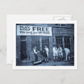 Spielen Sie Golf kostenlos (während Sie Ihren Anzu Postkarte (Vorne/Hinten)