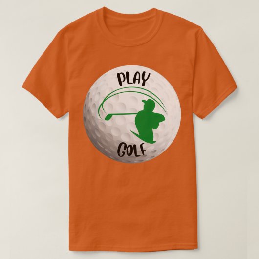 Spielen Sie Golf Triple T-Shirt (Design vorne)