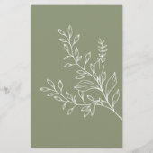 Spielen Sie grüne Blume, was Sie wollen Flyer (Hinten)