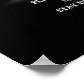 SPIELEN SIE HARD ODER BLEIBE ZUHAUSE! POSTER (Ecke)