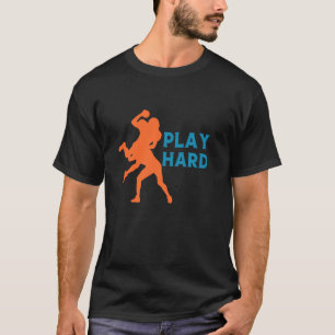 Spielen Sie harte Lineman gegen American Football T-Shirt