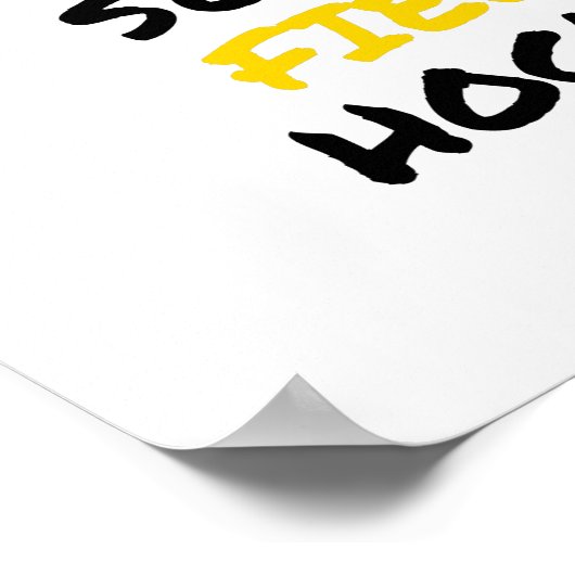 Spielen Sie Hockey Poster (Ecke)