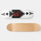 Spielen Sie Ihre letzte Karte Skateboard (Horizontal)