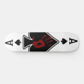 Spielen Sie Ihre letzte Karte Skateboard (Horizontal)