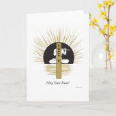 Spielen Sie Ihre Melodie! Karte (Gelbe Blume)