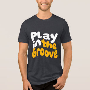 Spielen Sie im Groove Men's Music T - Shirt Funk D