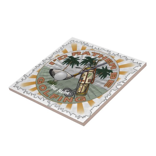 Spielen Sie lieber Golf Fliese (Seite)