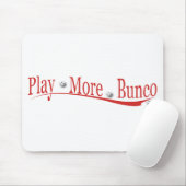 Spielen Sie mehr Bunco Mousepad (Mit Mouse)
