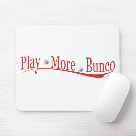Spielen Sie mehr Bunco Mousepad (Mit Mouse)