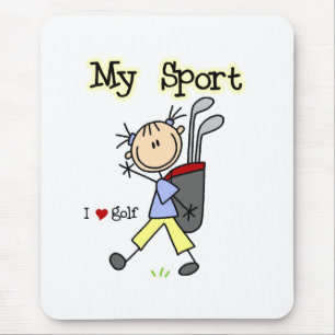 Spielen Sie meinen Sport Golf Mousepad