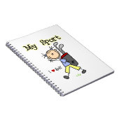 Spielen Sie meinen Sport Golf Notizblock (Rechte Seite)