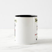 Spielen Sie meinen Sport Golf Zweifarbige Tasse (Mittel)