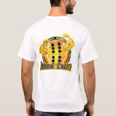 Spielen Sie mich online bei DominoChamp.com T-Shirt (Rückseite)