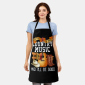 Spielen Sie mir einfach ein bisschen Country Musik Schürze (Getragen)