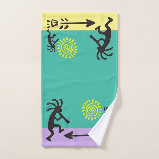 Spielen Sie mit Ihrem Amerikanische Ureinwohner Ko Badhandtuch Set (Handtuch)