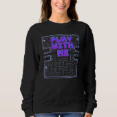 Spielen Sie mit meinem Retro-Videospiel-80er Sweatshirt (Vorderseite)