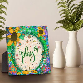 Spielen Sie Niedlich Spaß Whimsical Kids Inspirivi Fotoplatte