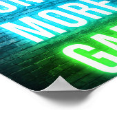 Spielen Sie noch ein Spiel Poster (Ecke)