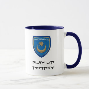 Spielen Sie oben Pompey Tasse