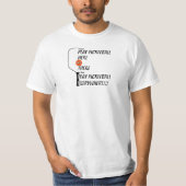 Spielen Sie Pickleball hier oder dort spielen Sie  T-Shirt (Vorderseite)