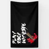 Spielen Sie Rock mit mir Banner (Vertikal)