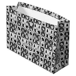 Spielen Sie Schach und machen Sie weiter Große Geschenktüte