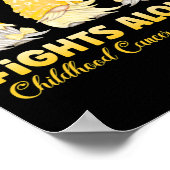 Spielen Sie sich einen Kampf allein Gold Kindheit  Poster (Ecke)