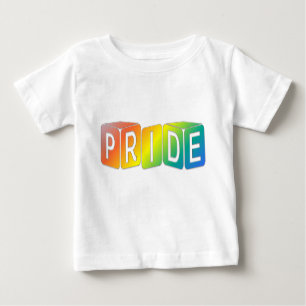 Spielen Sie Würfel Regenbogendesign Preis Baby T-shirt