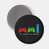 Spielen statt spielen magnet (Vorderseite/Rückseite)