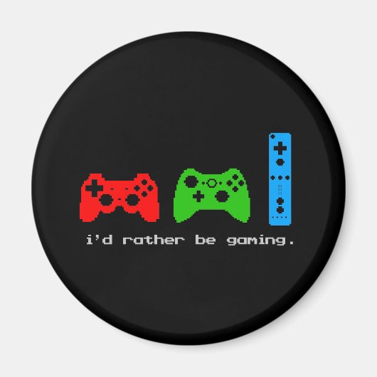 Spielen statt spielen magnet (Vorne)