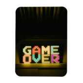 Spielen über Niedliche Pixel Art Pixel Arts Easy D Magnet (Vertikal)