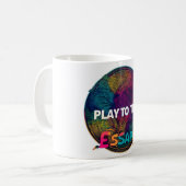 Spielen um zu entkommen kaffeetasse (Vorderseite Links)