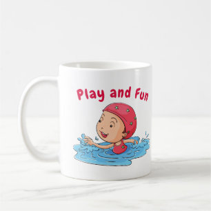 Spielen und Spaß Kaffeetasse