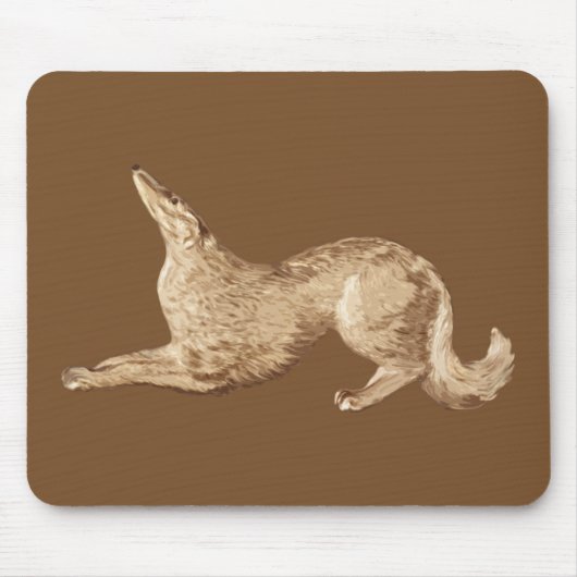 Spielen von Borzoi Mousepad (Vorne)