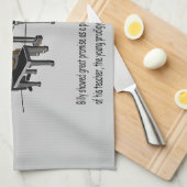 Spielen von Musik durch Ohr Küchentuch (Viertel Falte)