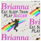 SPIELEN VON PERSONALISIERTEM FABRIK STOFF (Nahaufnahme)