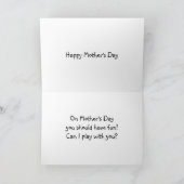 SPIELEN WIR AUF MUTTER-TAG-MAMA KARTE (Innenseite)