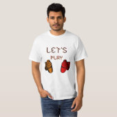 Spielen wir Controller T-Shirt (Vorne ganz)