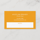 Spielen wir den Sunny Playdate Parent Networking C Telefonnummerkarte (Rückseite)