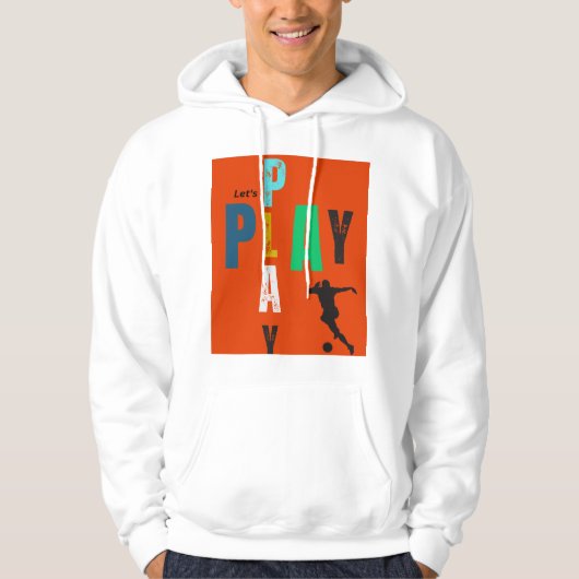 Spielen wir Design Hoodie (Vorderseite)