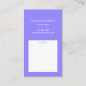 Spielen wir die Rainbow Playdate Mommy Calling Car Telefonnummerkarte (Rückseite)