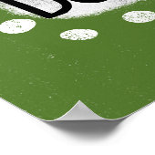 Spielen wir Dominoes Poster Wall Art (Ecke)