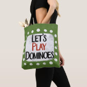 Spielen wir Dominoes Tote Bag Tasche (Von Nahem)