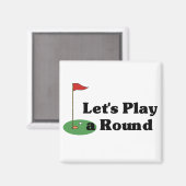 Spielen wir einen runden Magneten Magnet (Vorderseite/Rückseite)