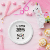 Spielen wir es aus pappteller (Party)