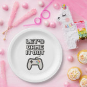 Spielen wir es aus pappteller (Party)