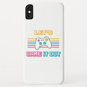 Spielen wir es aus - Retro-Stil Case-Mate iPhone Hülle