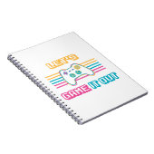 Spielen wir es aus - Retro-Stil Notizblock (Rechte Seite)