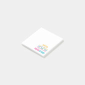Spielen wir es aus - Retro-Stil Post-it Klebezettel (angewinkelt)