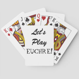 Spielen wir Euchre! Spielkarten
